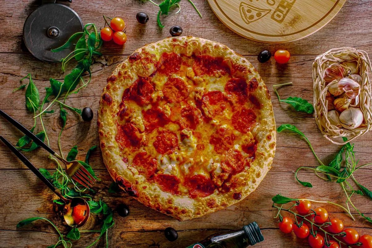 Пицца "Сочная" 25 см