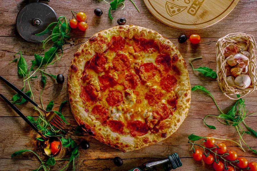 Пицца "Сочная" 25 см